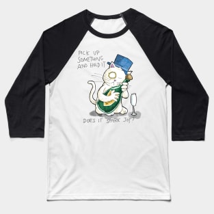 Dapper Cat - Spark joy Baseball T-Shirt